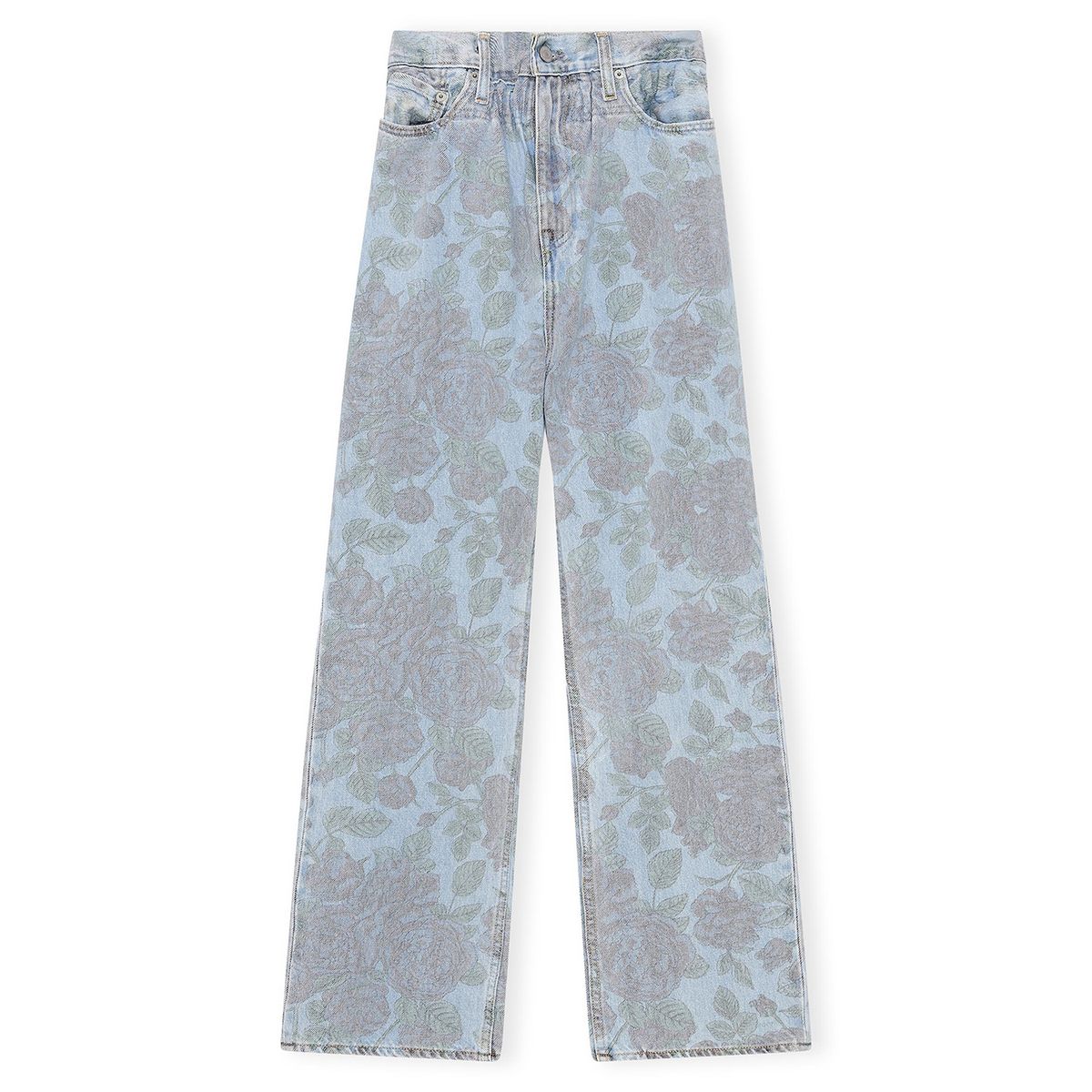 korsetter i midje med jeans