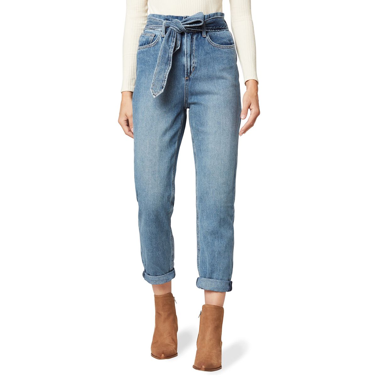 korsetter i midje med jeans