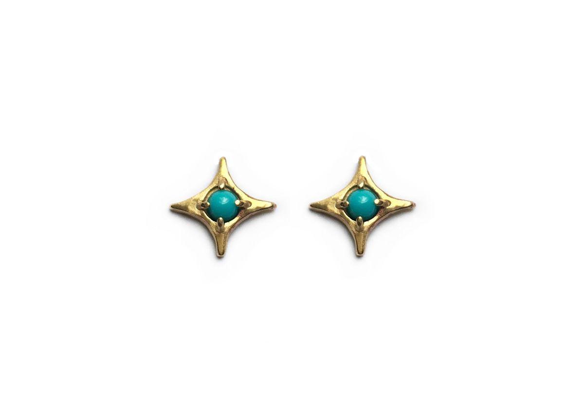 Arcos Schmuck, Türkis Ohrringe