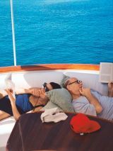Conforto, Lazer, Azure, Ocean, Aqua, Sea, Linens, Arquitetura naval, Wind, Ship,