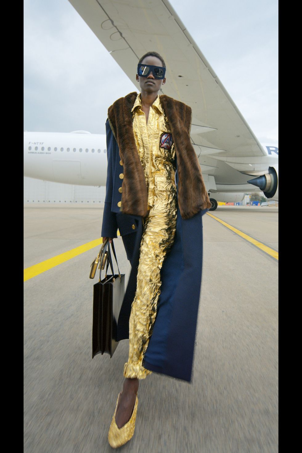 Balmain Herbst 2021 Start- und Landebahn Flughafen