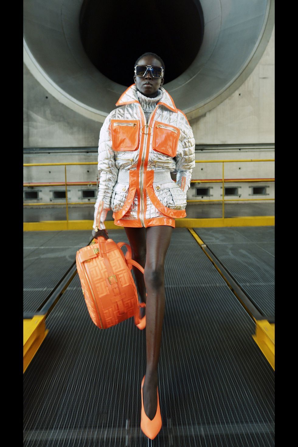 Balmain Herbst 2021 Start- und Landebahn Flughafen