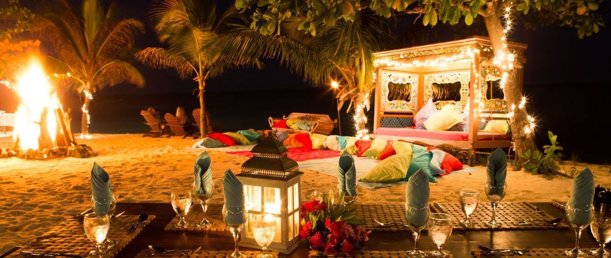 Noc na Necker Island