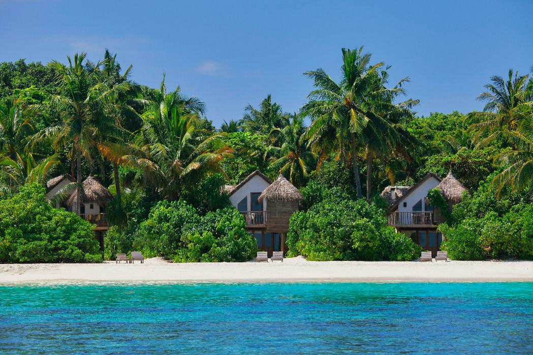 Zbiornik wodny, Formy lądowe przybrzeżne i oceaniczne, Drzewo, Arecales, Resort, Shore, Woody plant, Tropics, Aqua, Beach,