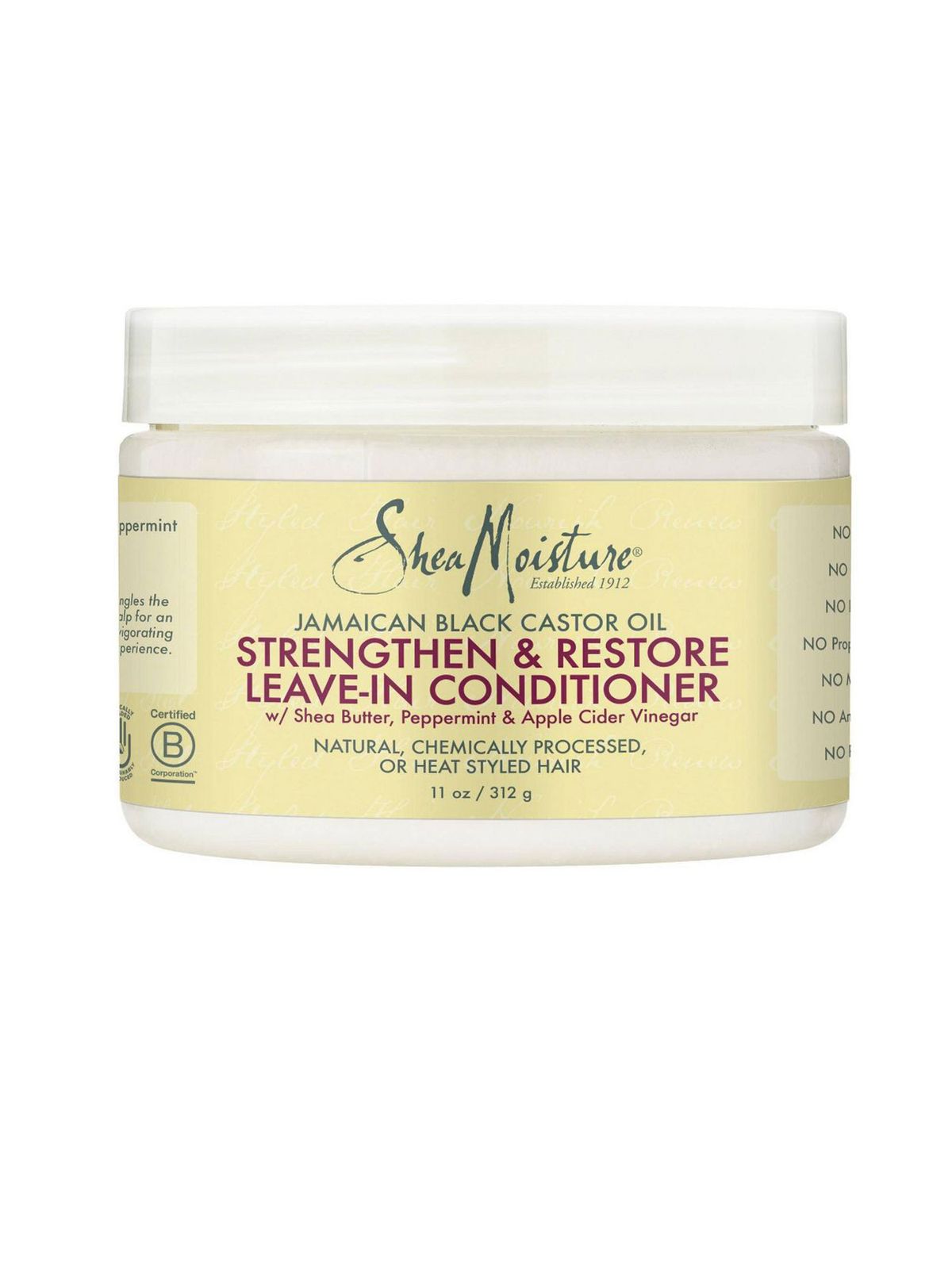 Shea Moisture Jamaican Black Rizinusöl stärken & wiederherstellen Leave-In Conditioner