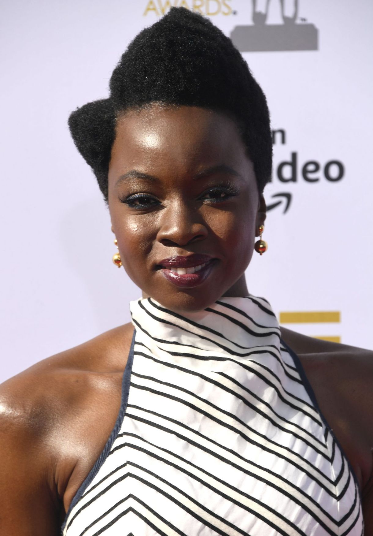 Kapsels voor kort natuurlijk haar - Danai Gurira