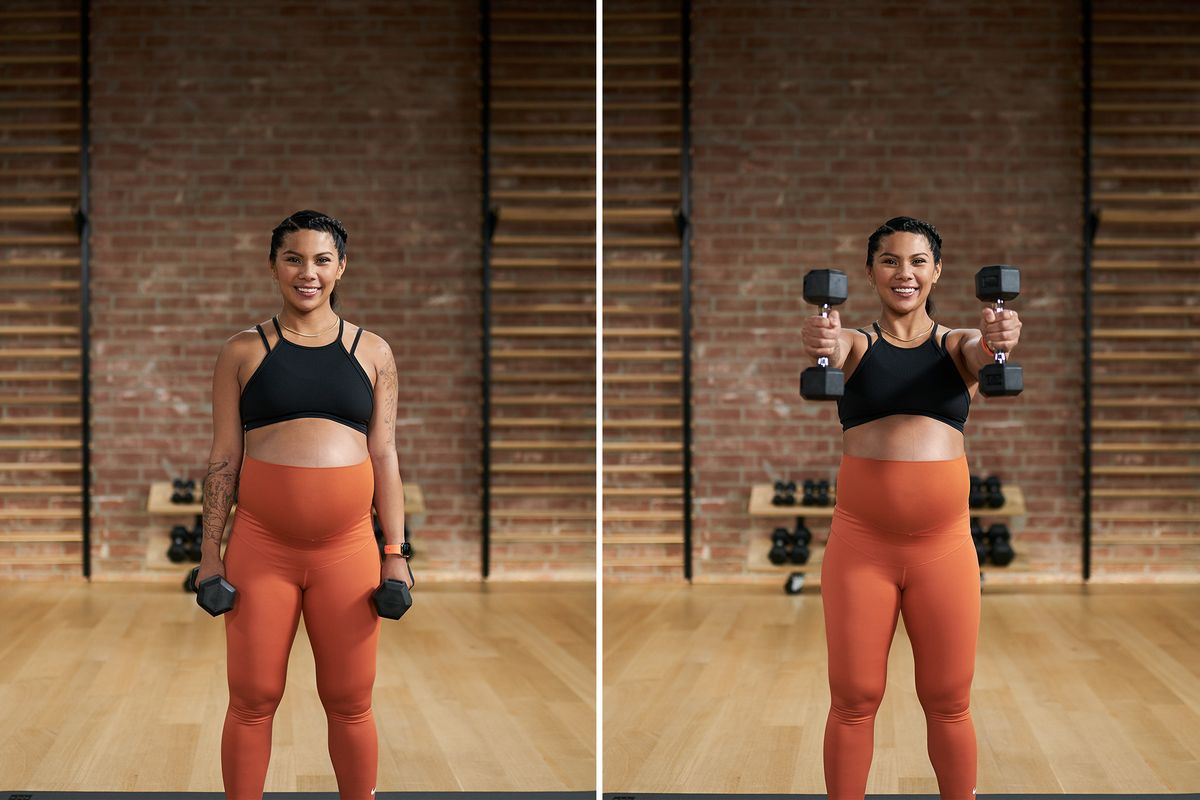 5 prenatale bewegingen voor totale lichaamskracht, van Apple Fitness+