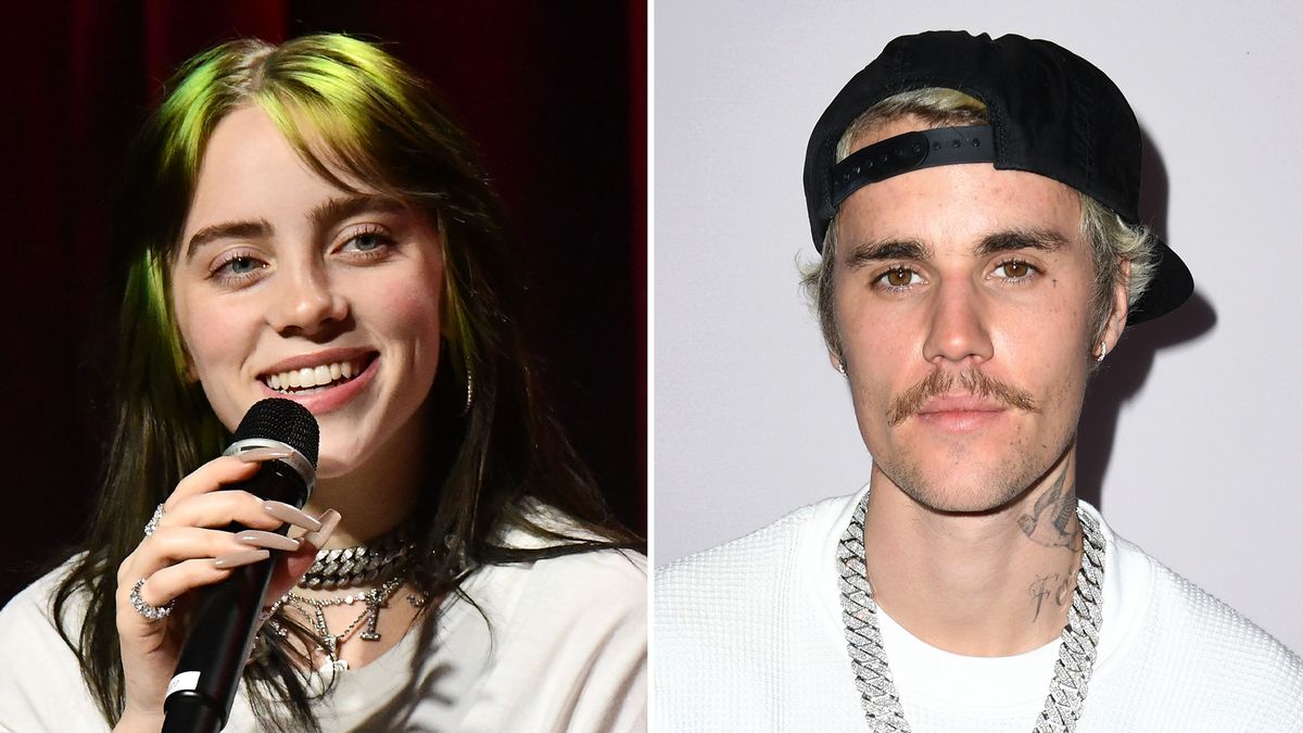 Billie Eilish delade ett sött privat meddelande från Justin Bieber