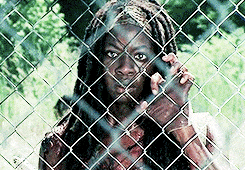 GIF Rick i Michonne The Walking Dead