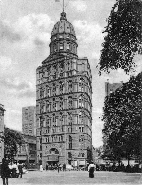New York World Building, New York City, New York, USA, all