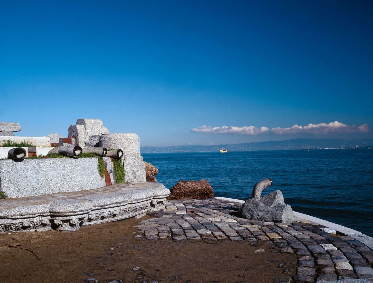 Nebo, obalni i oceanski oblici reljefa, stijena, horizont, ocean, azurni, more, podloga, obala, obala,