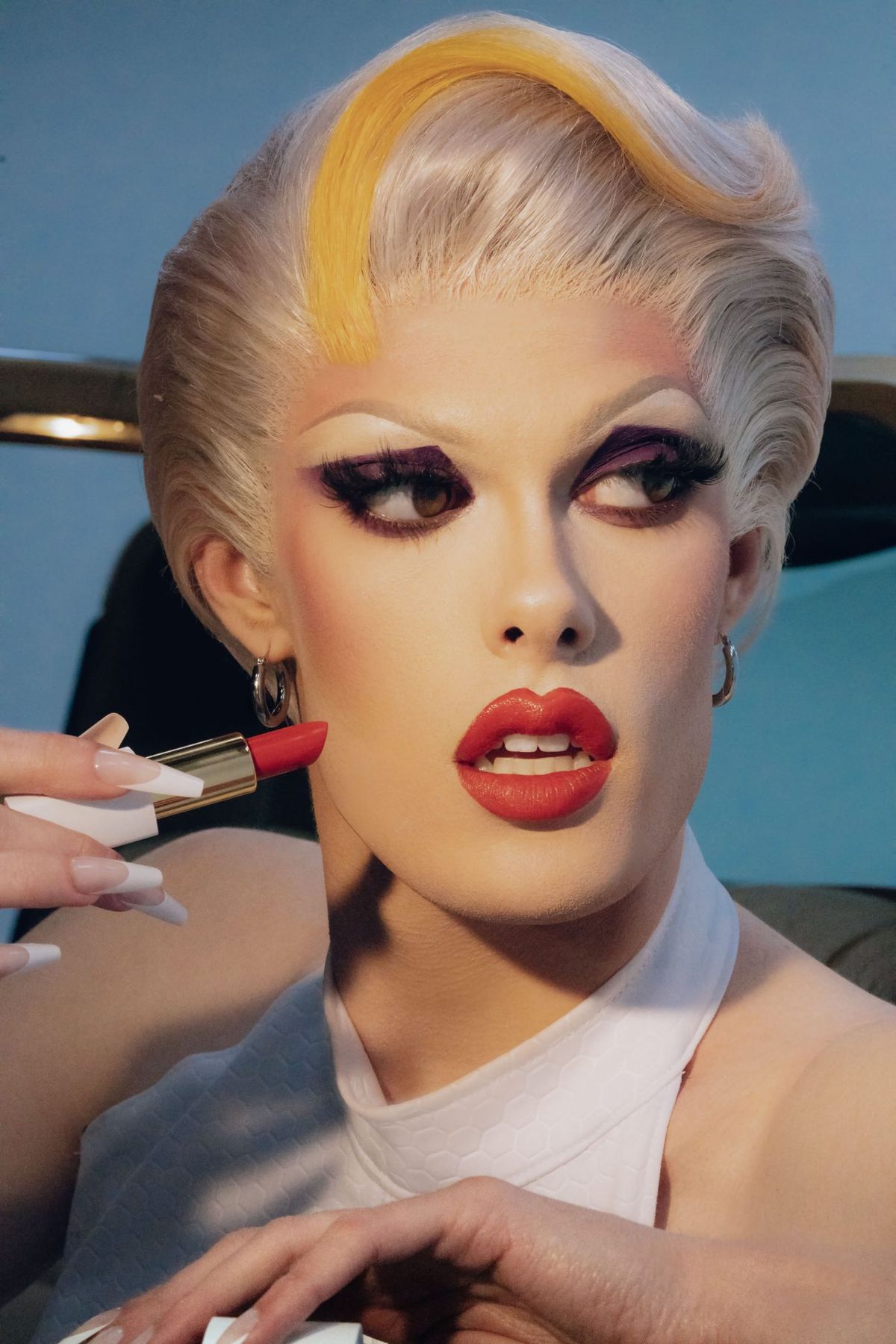 Make-upproducten van Drag Queens