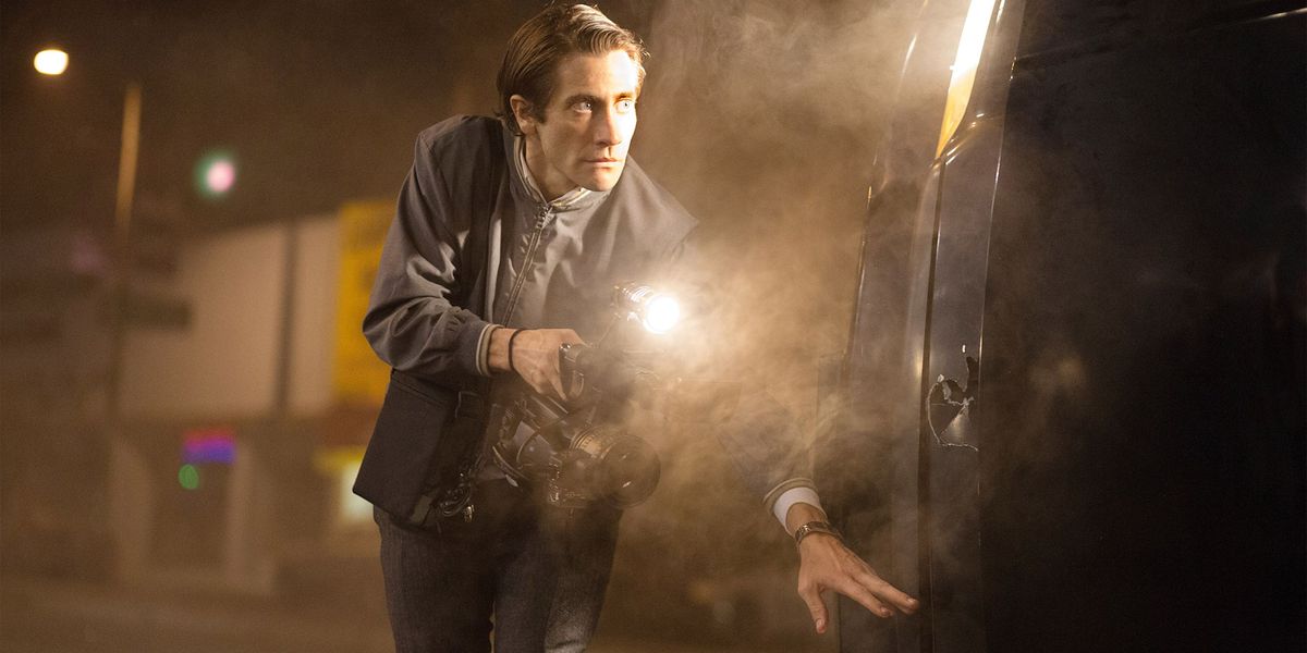 NIGHTCRAWLER, Jake Gyllenhaal, 2014. ph: Chuck Zlotnick / Filmovi otvorenih cesta / Ljubaznost Everett Collection