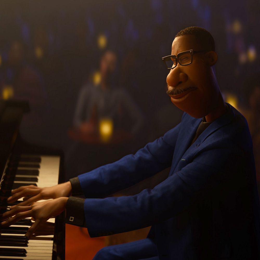 Soul ، Joe Gardner voice jamie foxx ، 2020 صور استوديوهات walt disney من مجموعة everett