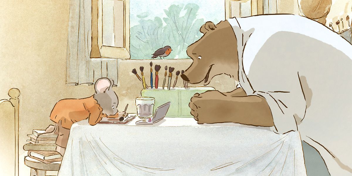 Crtani film, Ilustracija, Animirani crtani film, Animacija, Soba, Umjetnost, Namještaj, Smeđe, Fikcija,