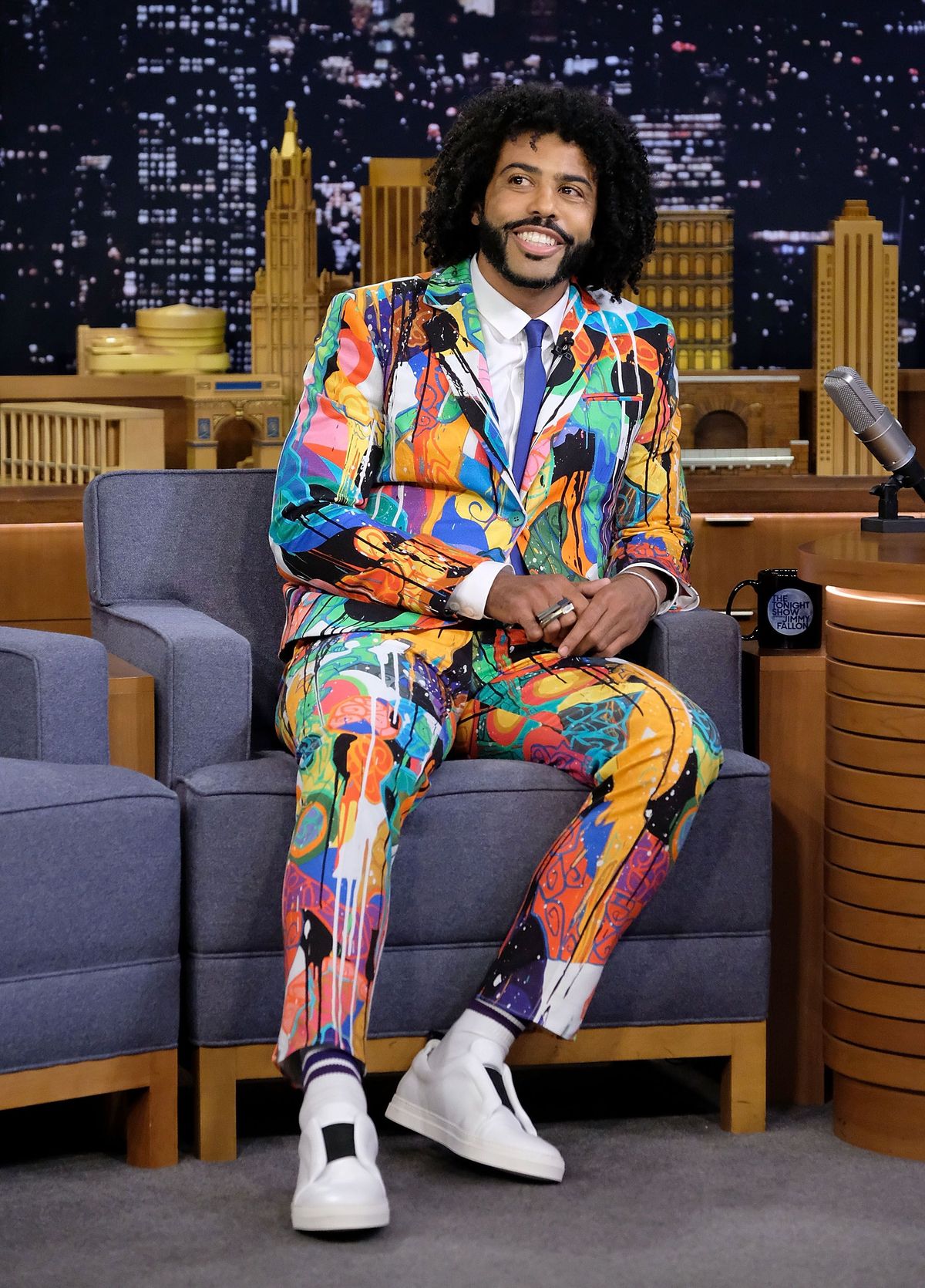 amanda seyfried daveed diggs visit