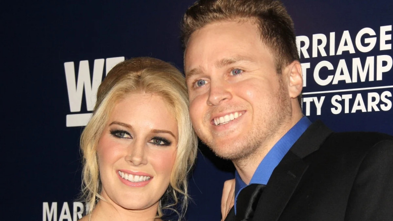   Heidi Montag e Spencer Pratt na estreia do Marriage Boot Camp