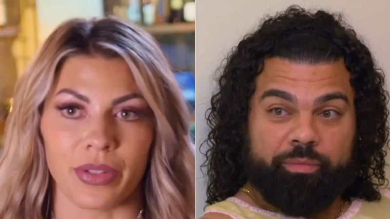 Snimka zaslona MAFS zvijezda Madison Myers i Davida Trimblea.