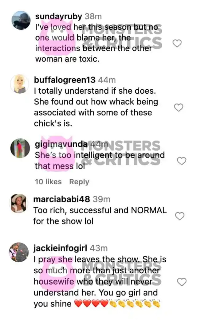 Commenti di Bozoma Saint John su Instagram