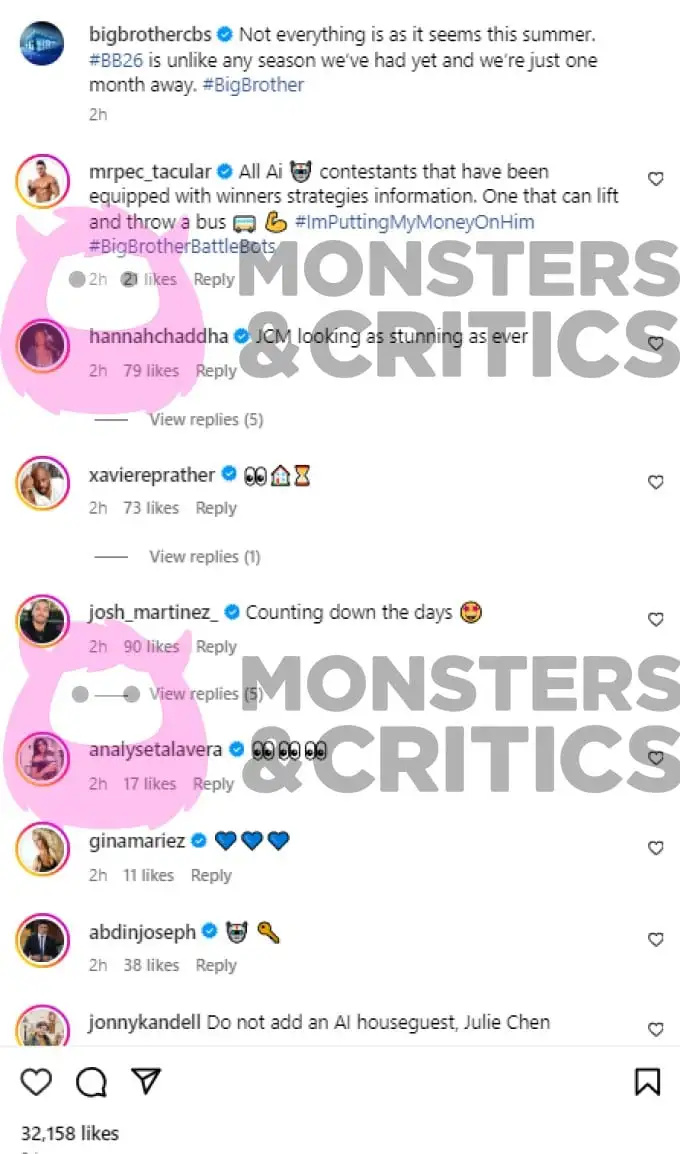   Ex-alunos do Big Brother BB26