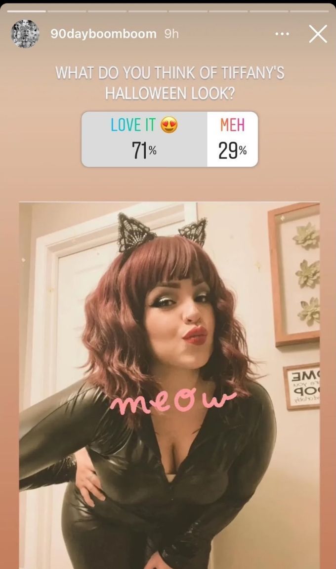 Postagem do IG sobre Tiffany Franco
