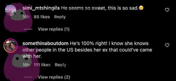   Os fãs do 90 Day Fiance responderam a Veah.