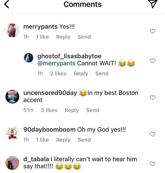Instagram komentari o Johnu McManusu i Jibriju Bellu