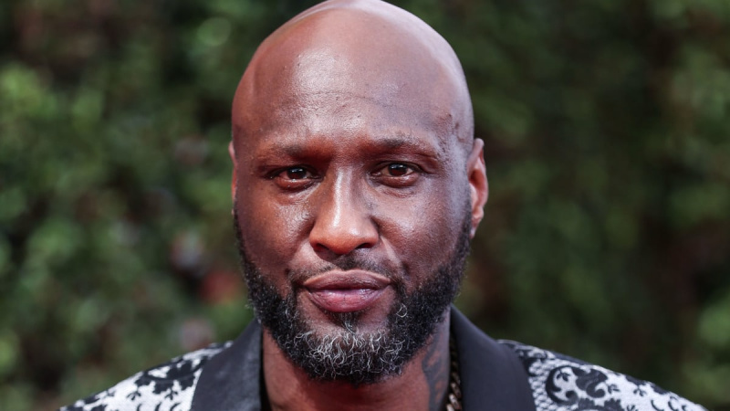 Lamar Odom partecipa all'evento.