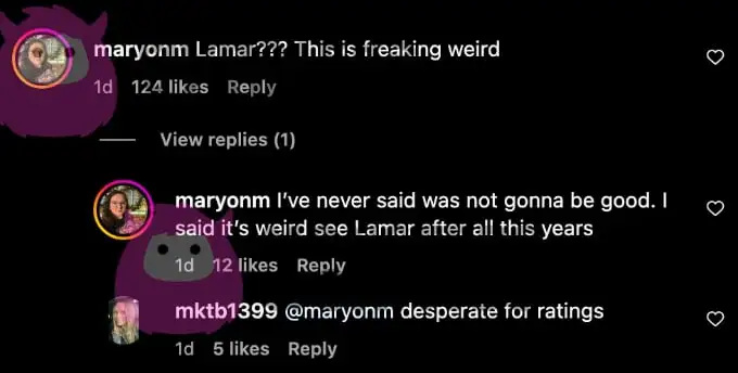I fan dei Kardashian rispondono a Lamar Odom's return.