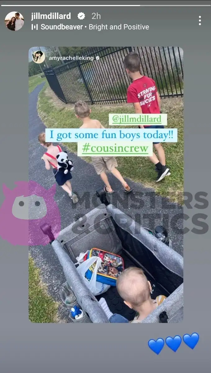 Amy Duggar King s Jill's boys
