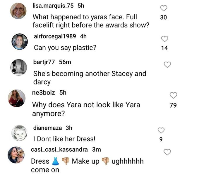   Kinder werden's critics comment on her instagram post
