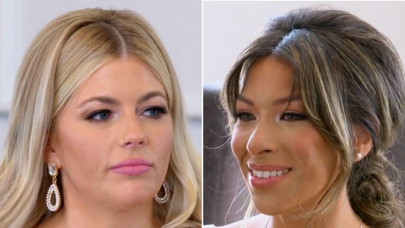  Captura de tela das noivas MAFS Camille e Karla