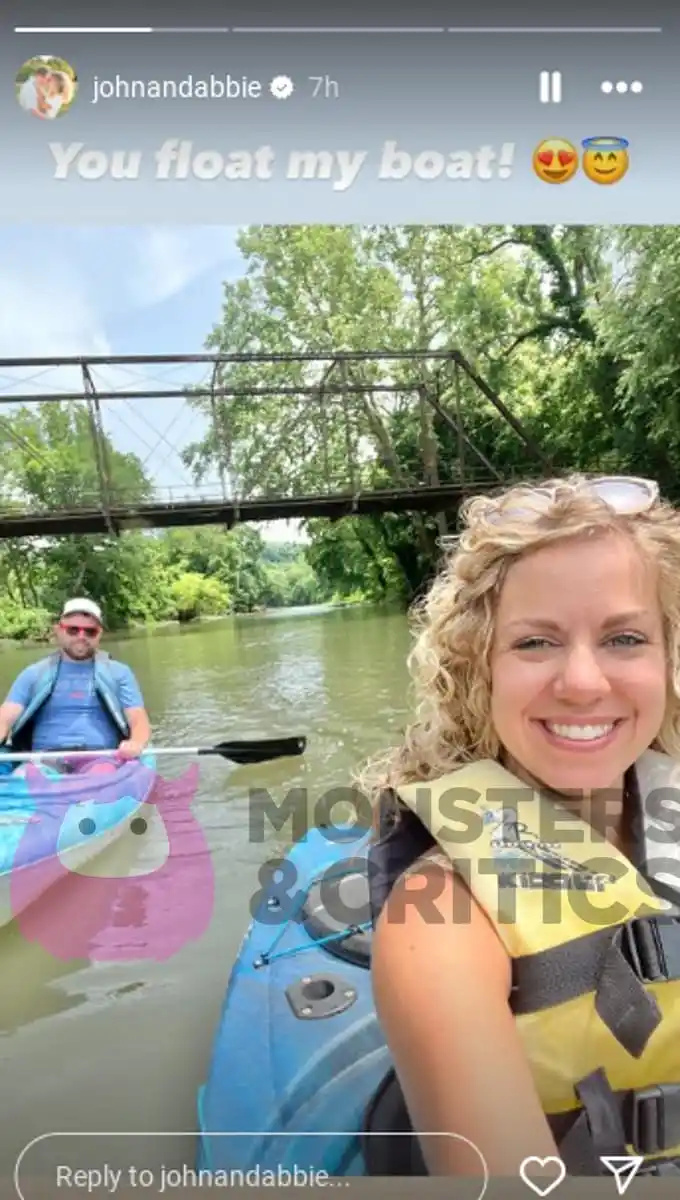 John David Duggar i Abbie Grace Burnett na rijeci