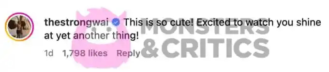 Ariana's boyfriend supports her