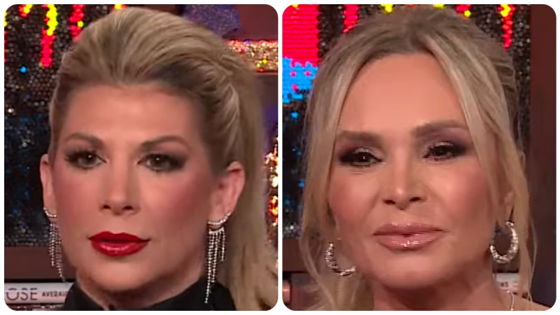 Alexis Bellino e Tamra Judge su WWHL.