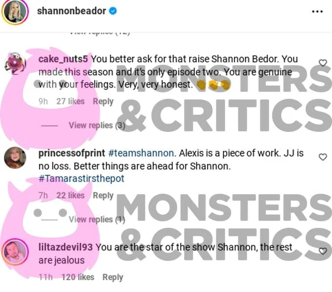  Shannon Beador comenta