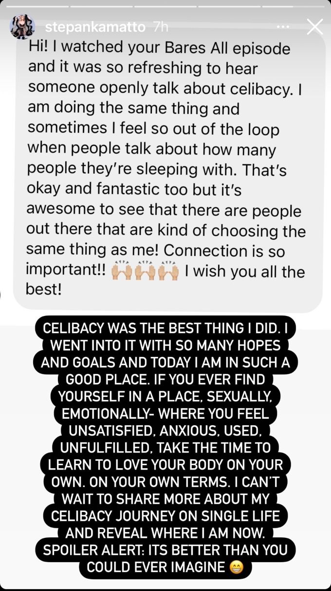 Stephanie Matto, estrela do TLC, fala sobre celibato