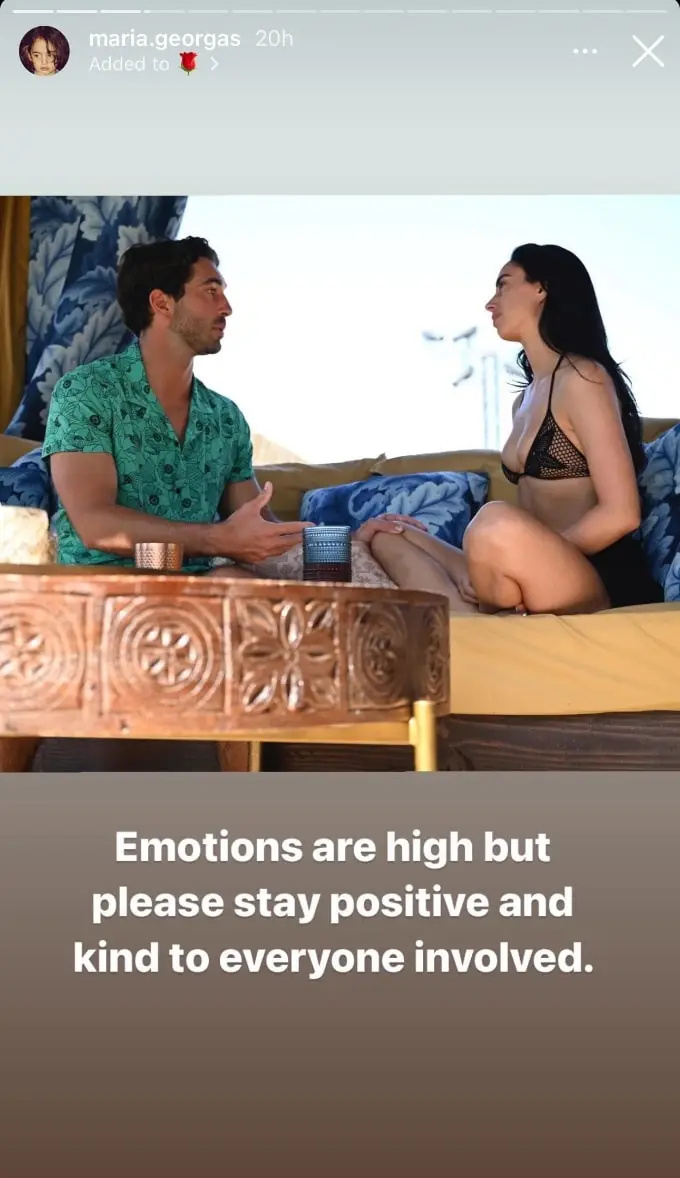  Maria Georgas Instagram-Stories-Beitrag