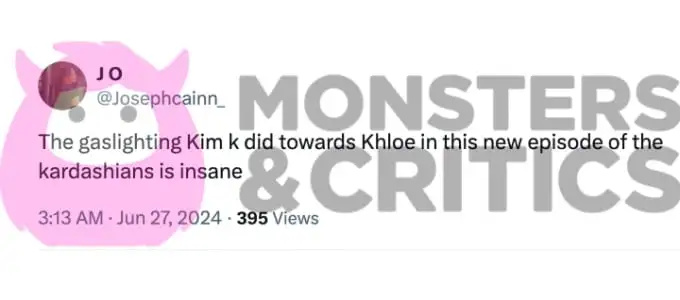 X korisnik optužuje Kim Kardashian za plinsko svjetlo Khloe Kardashian