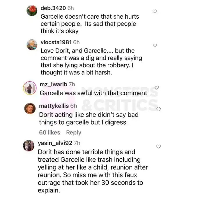 Gledatelji RHOBH-a slušaju Dorit Kemsley i Garcelle Beauvais.