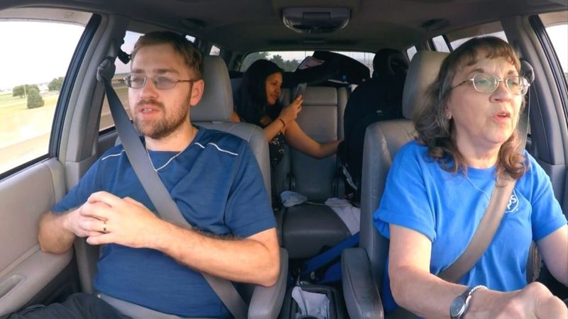 Paul e sua madre e Karine
