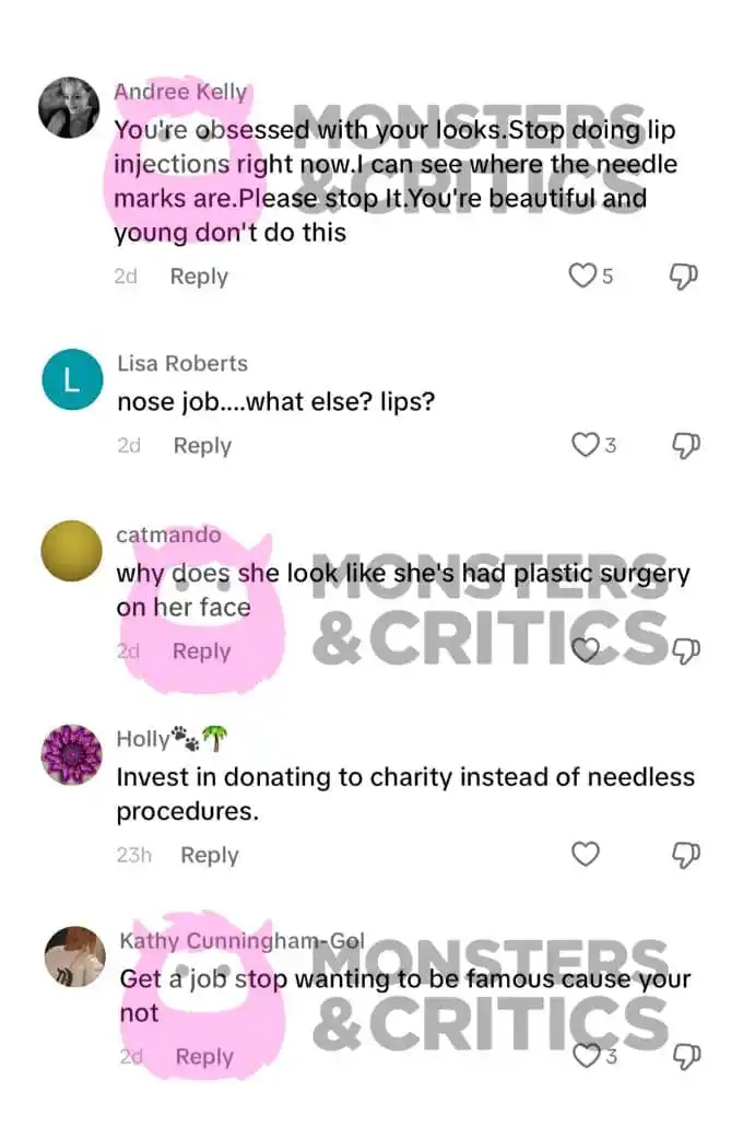 Gia Giudice dobiva negativne komentare na TikToku