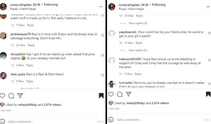 IG kommentoi Raulista ja Coreystä