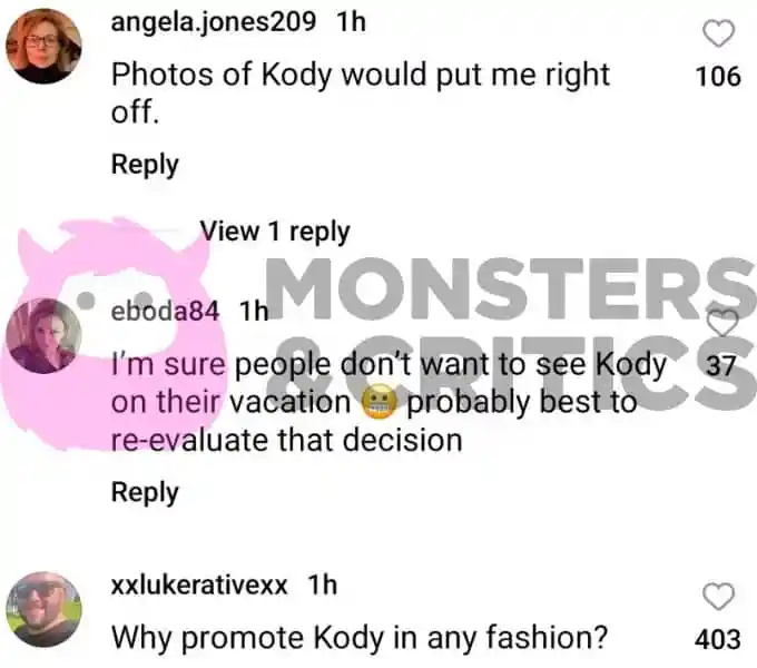   Krystyna Brown's instagram followers comment on her kody brown photos