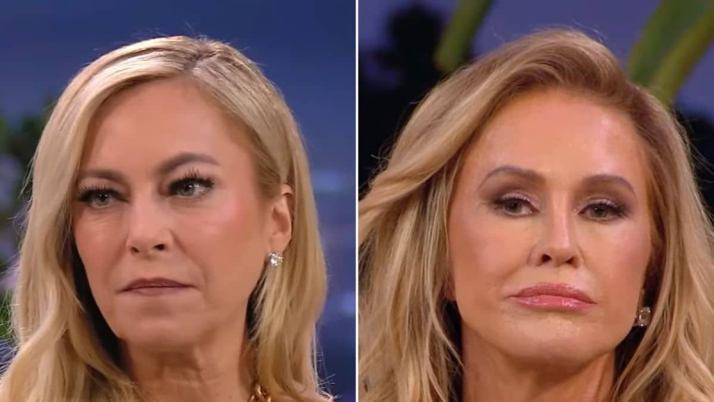 Поклонники RHOBH спорят, боялась ли Саттон Стрэк встретиться лицом к лицу с Кэти Хилтон