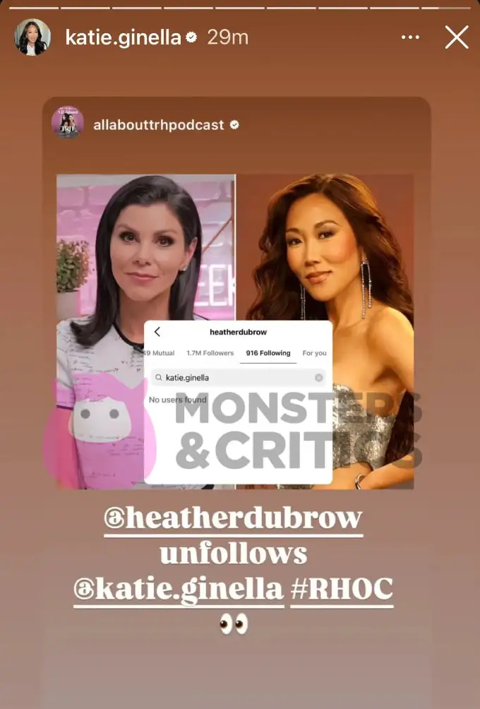   Katie Ginella's Instagram Story