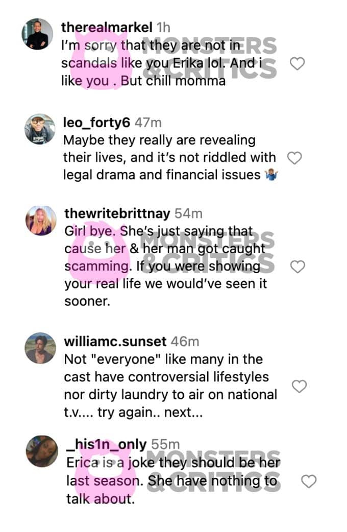   RHOBH-Fans verprügeln Erika Jayne auf Instagram