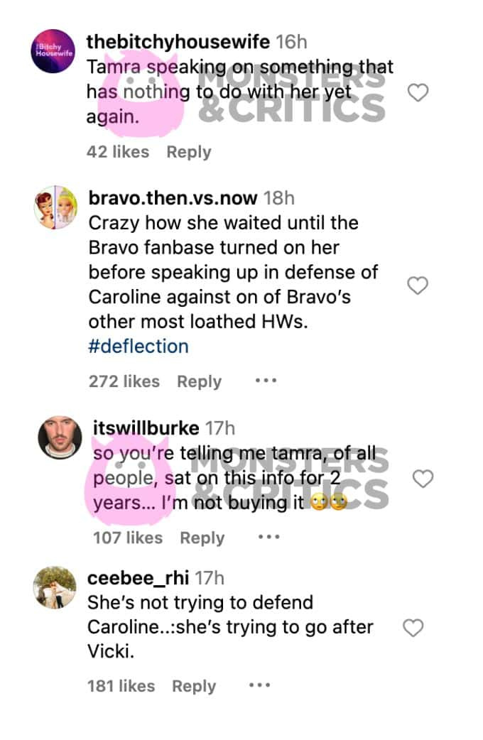   RHOC-Fans verprügeln Tamra Judge auf Instagram
