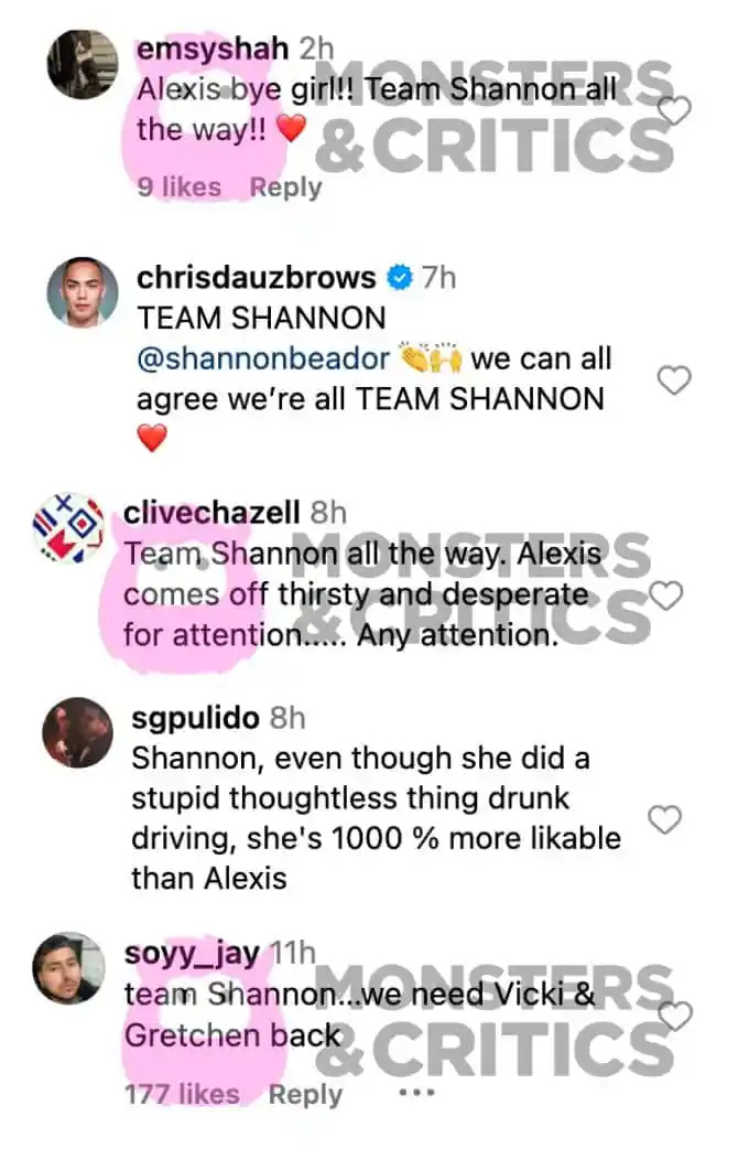   Fãs do RHOC mostram apoio a Shannon Beador