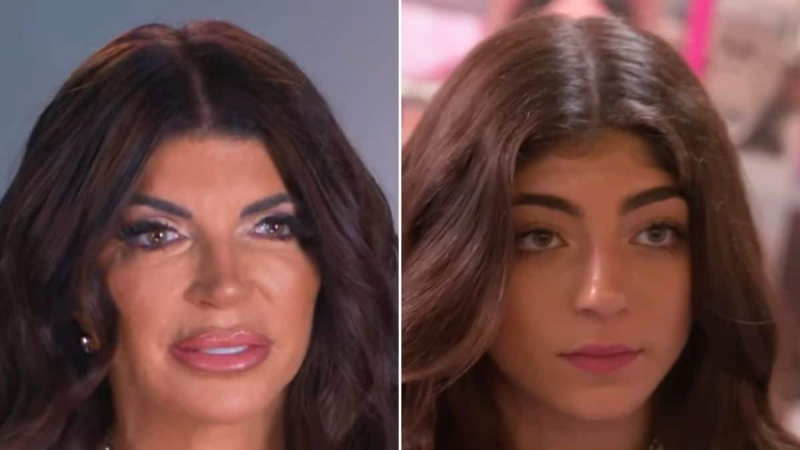 Поклонники RHONJ говорят: «Больше нет», когда Тереза ​​Джудиче приводит дочь Миланию на празднование WWHL
